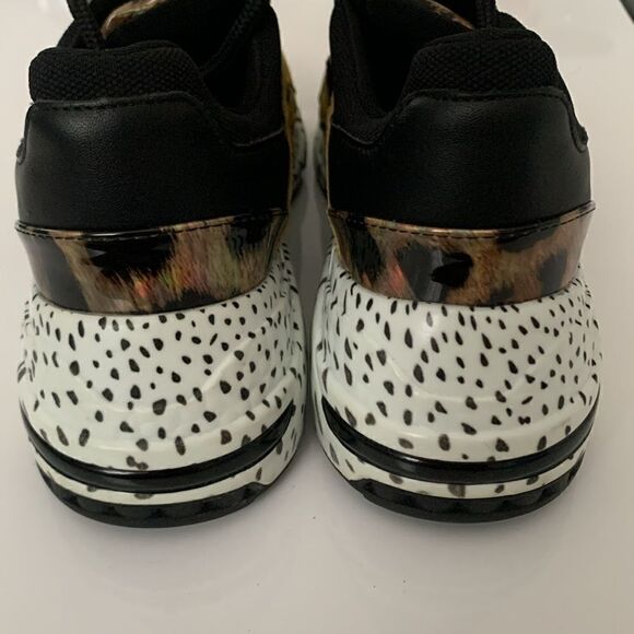 Steve Madden Barra Wedge Sneackers Size 8,5 - Picture 4 of 9